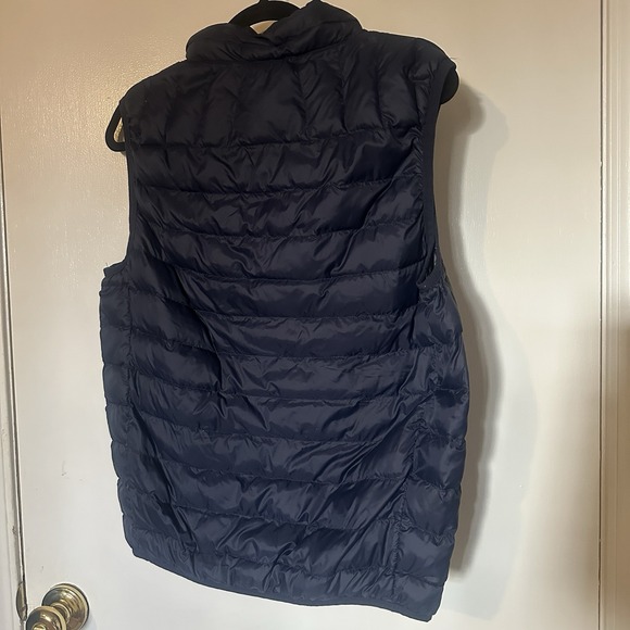 Hawke & Co Sport Performance Puffer Vest Women S Duck Down Fill Light Navy Blue - Picture 5 of 5